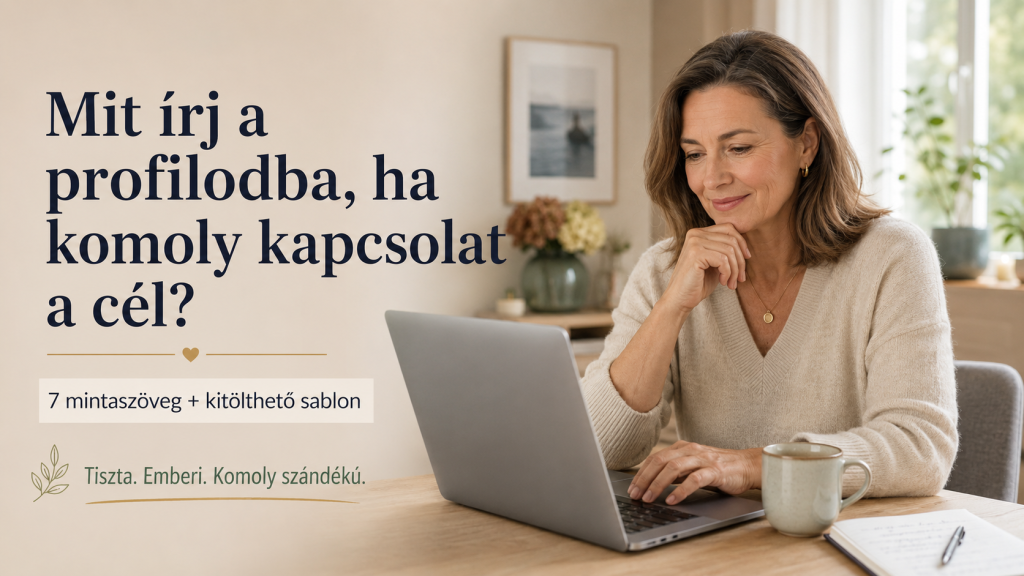 társkereső profil szöveg komoly kapcsolathoz - 7 minta és sablon