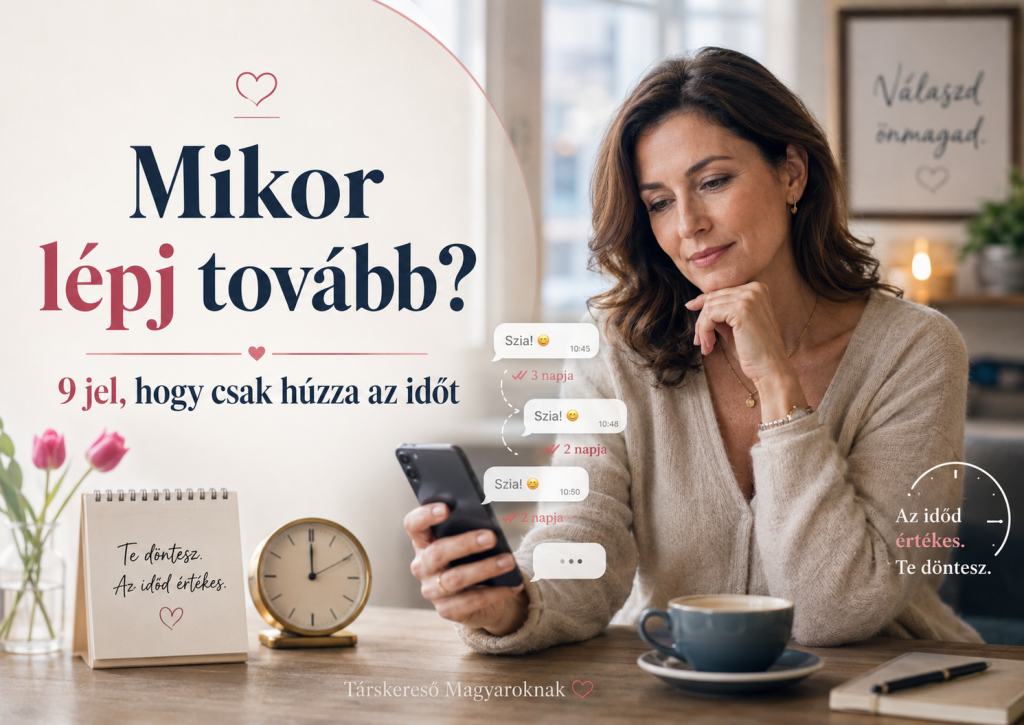 nem akar találkozni társkereső - időhúzás jelei online ismerkedésnél